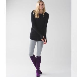Lululemon Savasana Sock in Black Grape. One Size.